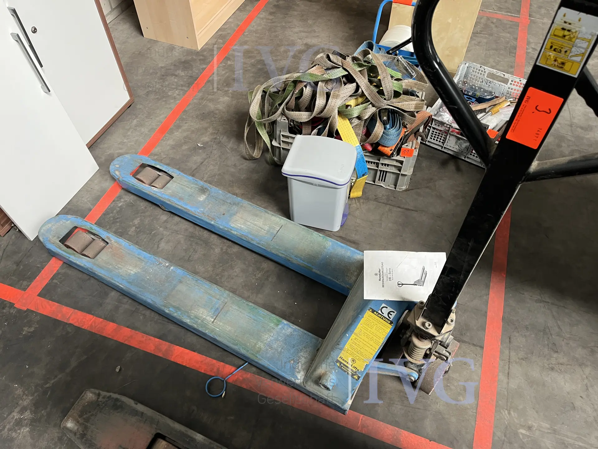 Gabelhubwagen HANSELIFTER DB-02